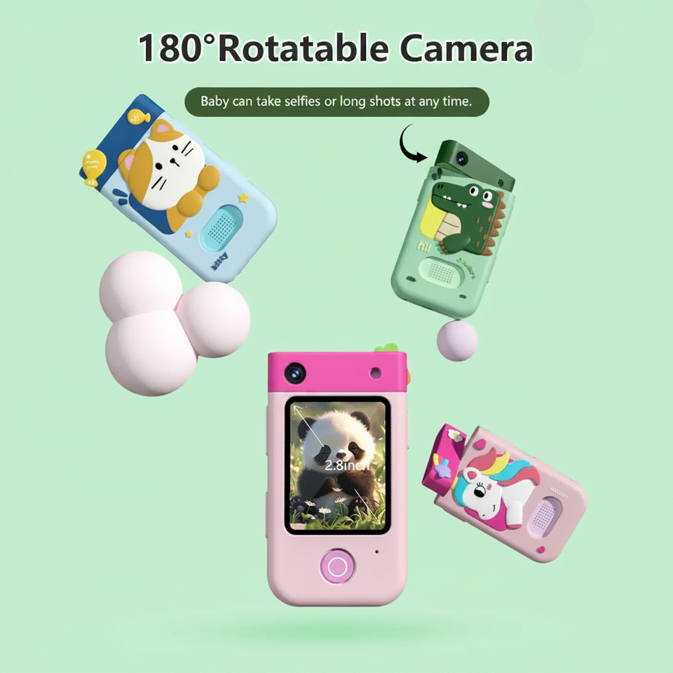 KiddoPhone – Educatief & Interactief – Kinder Smartphone met Camera en Spellen