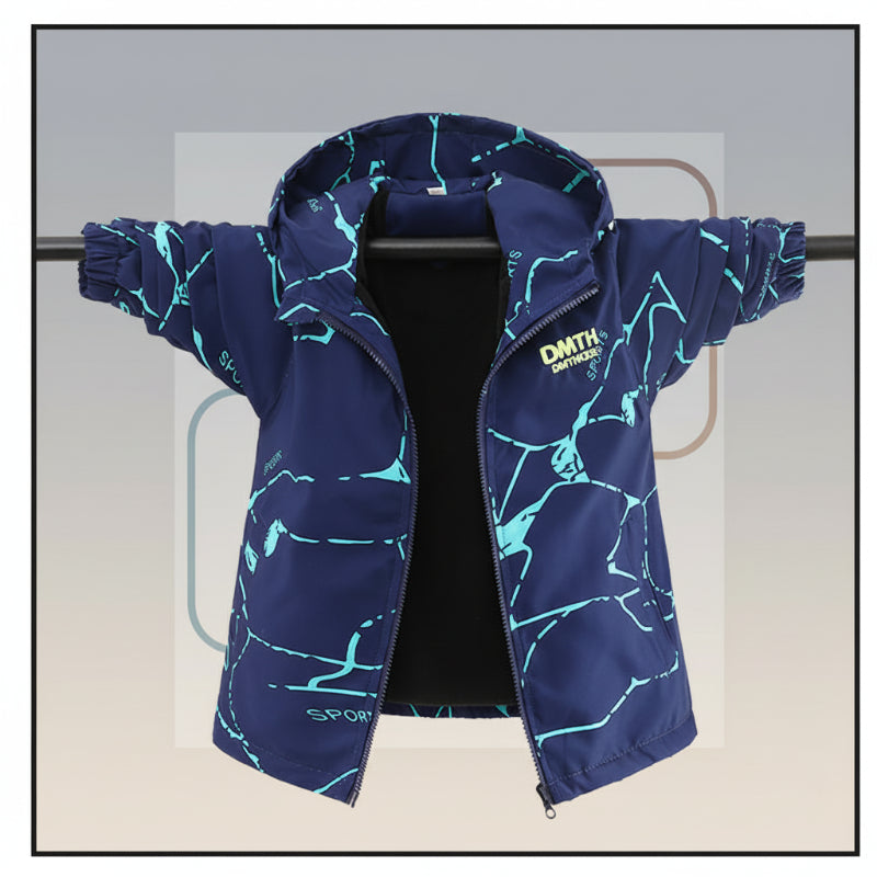 Reversible Kids Jacket – Waterdicht & Winddicht – Lichtgewicht Jas