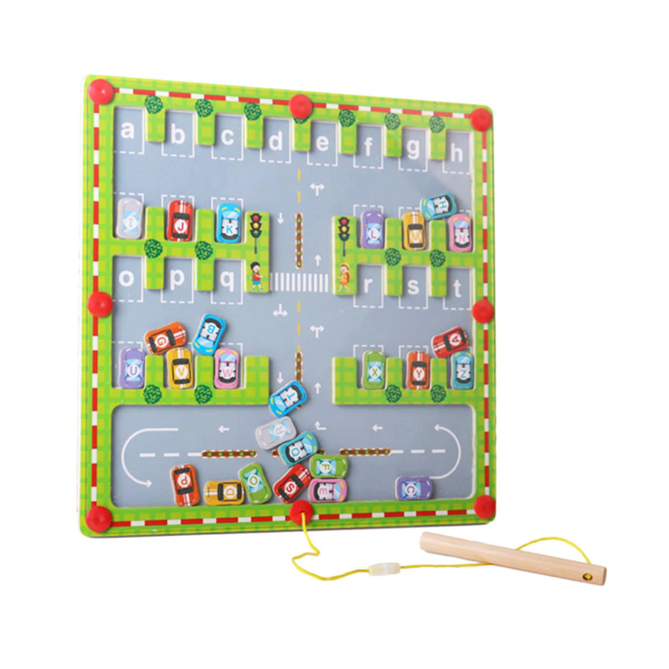 AlfaKids – Leren & Ontdekken – Magnetisch Alfabet Speelbord