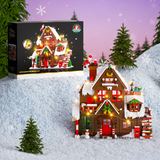 ChristmasHome – Feestelijk & Creatief – Kersthuis Bouwset
