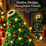 HolidayBeam – Feestelijk & Sfeervol – USB Kerstprojector met Lichtpatronen