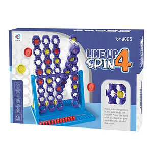 Line up 4 Spin™ - Draaiend denkspel - Vier-op-een-rij