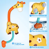 Bath Giraffe™ - Giraffe spetterpret - Badsproeier douchekop