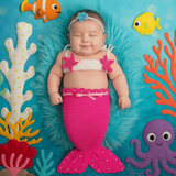 OceanPrincess – Betoverend & Comfortabel – Baby Zeemeermin Set