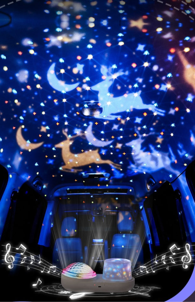 OceanGlow – Rustgevend & Magisch – Sterrenhemel Projectie Nachtlamp