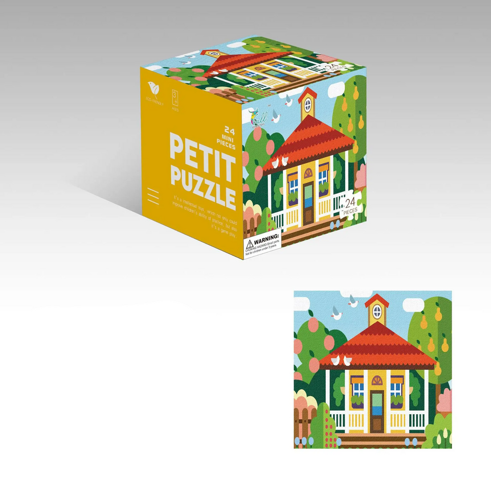 Tiny Brain Boost™ – Leren Met Plezier – Dieren Kinderpuzzel