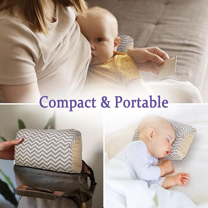 MamáEase – Ergonomisch & Zacht – Voedingskussen voor Baby