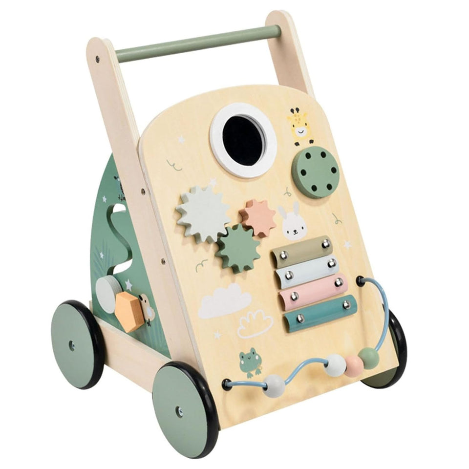 LearnWalker – Creatief & Educatief – Montessori Loopwagen