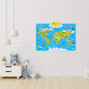 LittleExplorers – Leren & Spelen – Dieren wereldkaart