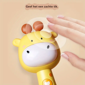 TinyZintuig – Veilig & Leerzaam – Baby Rammelaar voor Zintuiglijke Ontwikkeling