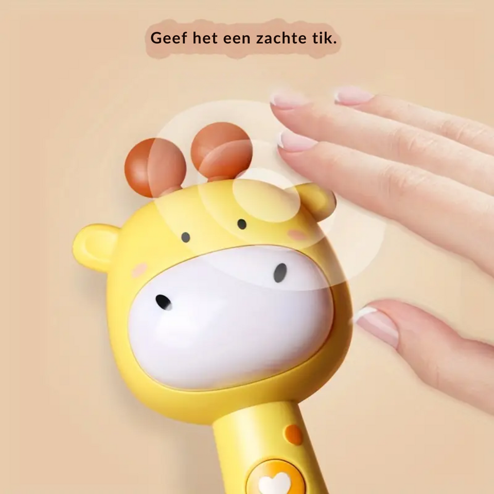 TinyZintuig – Veilig & Leerzaam – Baby Rammelaar voor Zintuiglijke Ontwikkeling