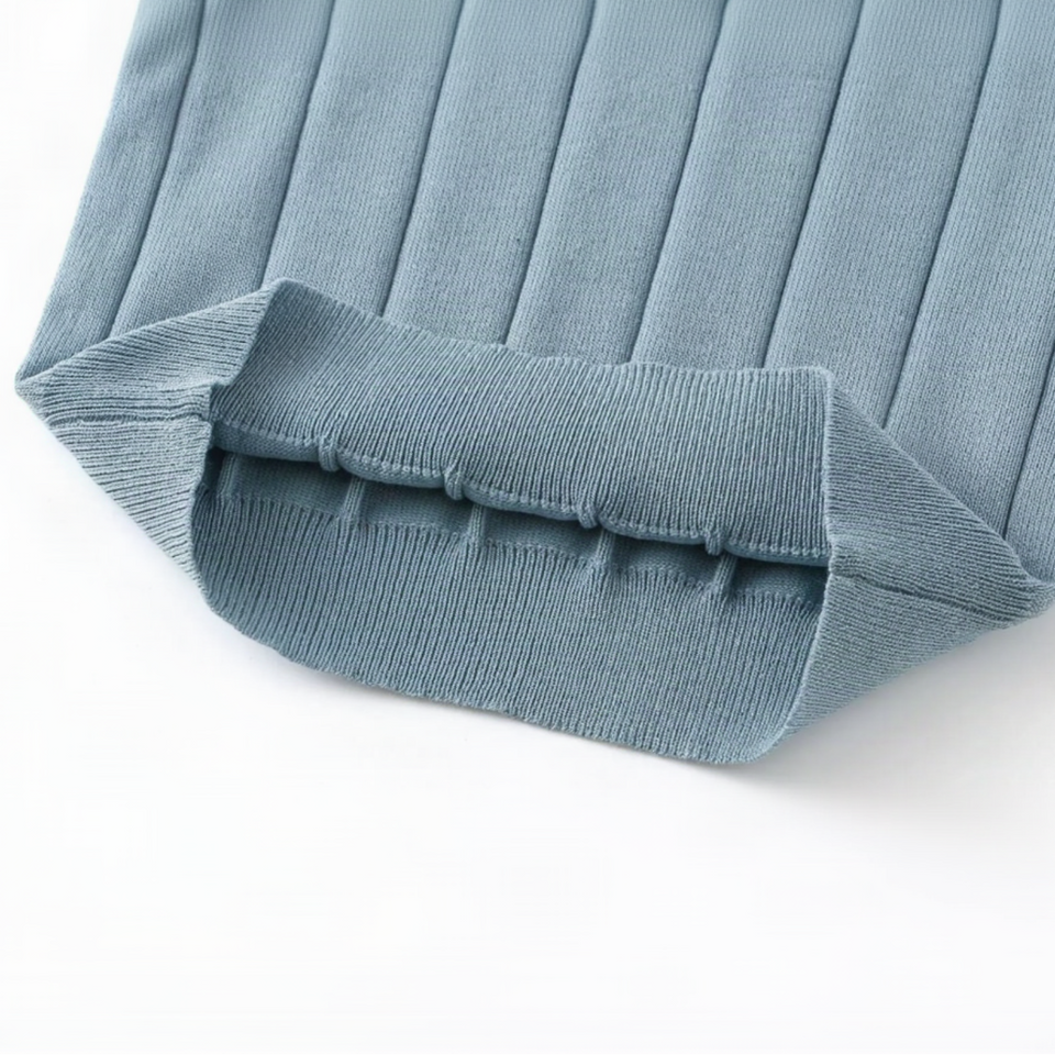 MiniLuxe – Elegant & Comfortabel – Polo Shirt met Gebreide Stof