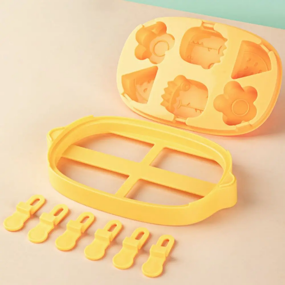 LollyFun – Creatief & Praktisch – Siliconen IJsjesvorm met Bewaardoos