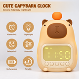 CappyClock – Schattig & Multifunctioneel – Digitale Kinderwekker met Nachtlampje