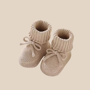SnuggleSteps – Warm & Zacht – Gebreide Babyslofjes