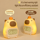 CappyClock – Schattig & Multifunctioneel – Digitale Kinderwekker met Nachtlampje