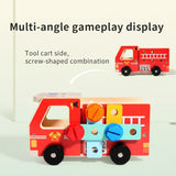 BuildRescue – Educatief & Creatief – Houten Brandweerwagen