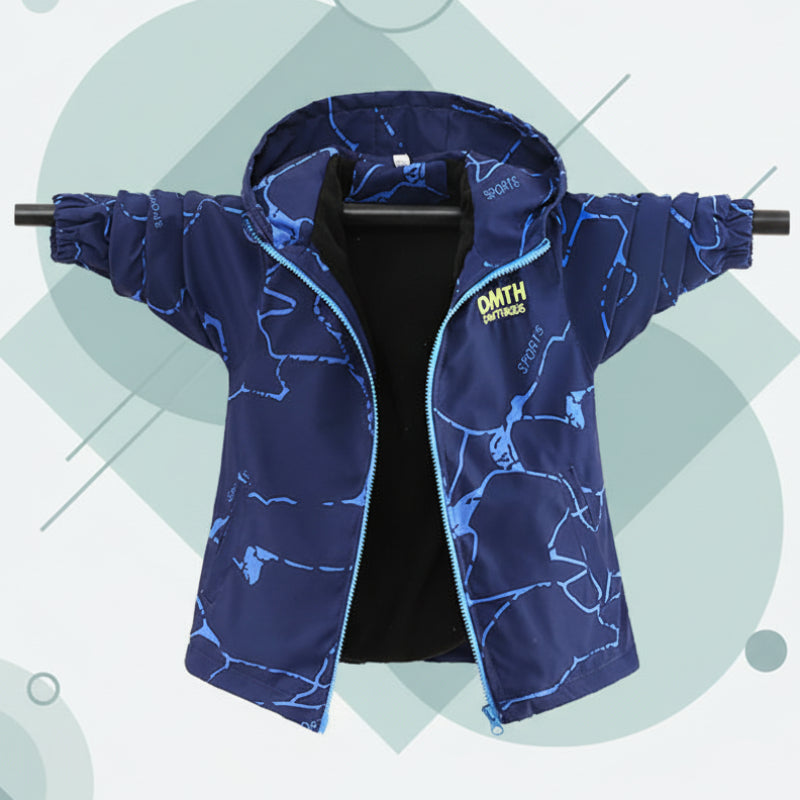 Reversible Kids Jacket – Waterdicht & Winddicht – Lichtgewicht Jas