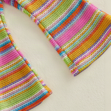 RainbowBloom – Kleurrijk & Schattig – Kinder Outfit 'Flower Power'