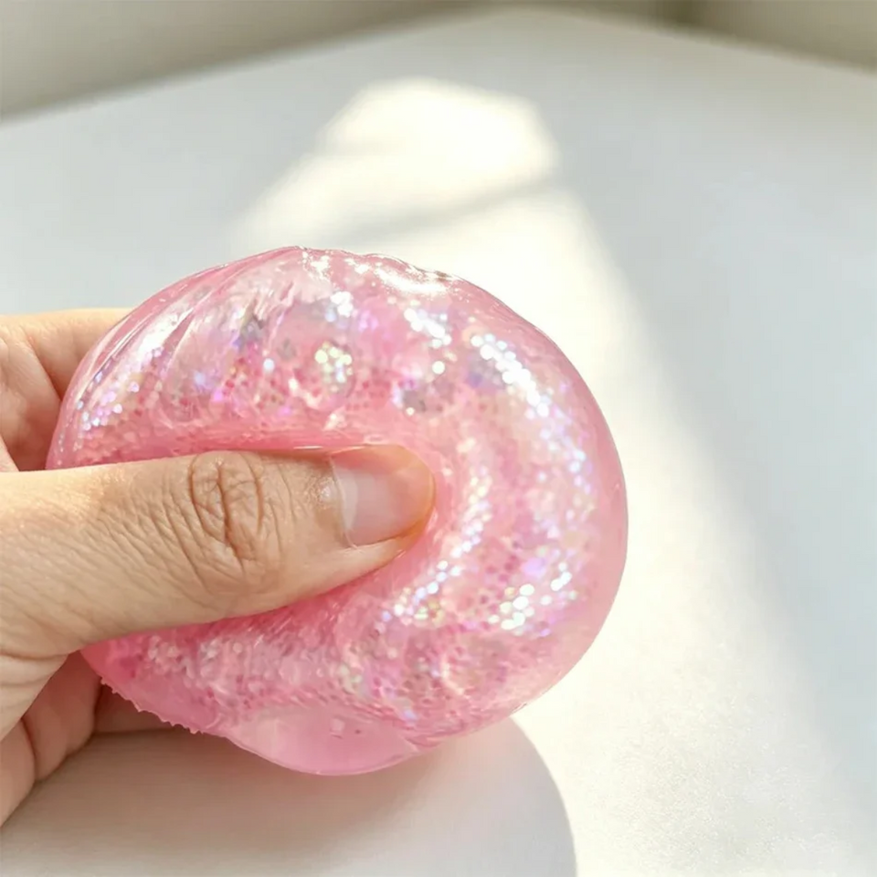 FunSquish – Kleurrijk & Glitterpret – Glitter Squishy Dumplings