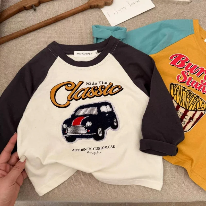LittleRetro – Stoer & Trendy – Kinder Longsleeve met Grafische Print
