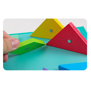 3D Puzzel Tangram Game™ - Eindeloos puzzelplezier - Magnetisch puzzelspel