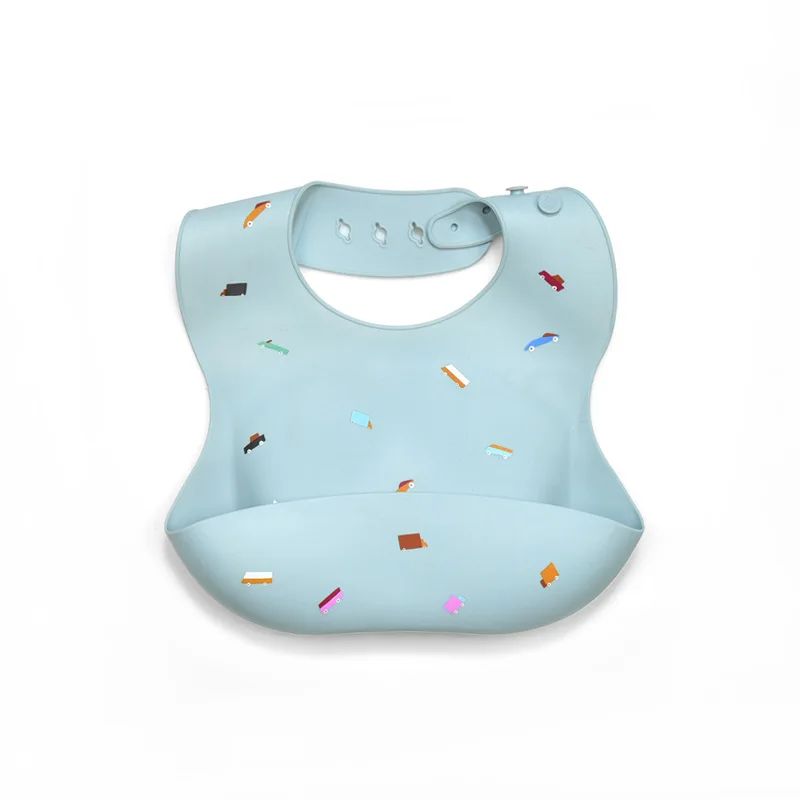 Silicone Bib - Waterdicht & Modieus - Silicone Baby Slabbetje