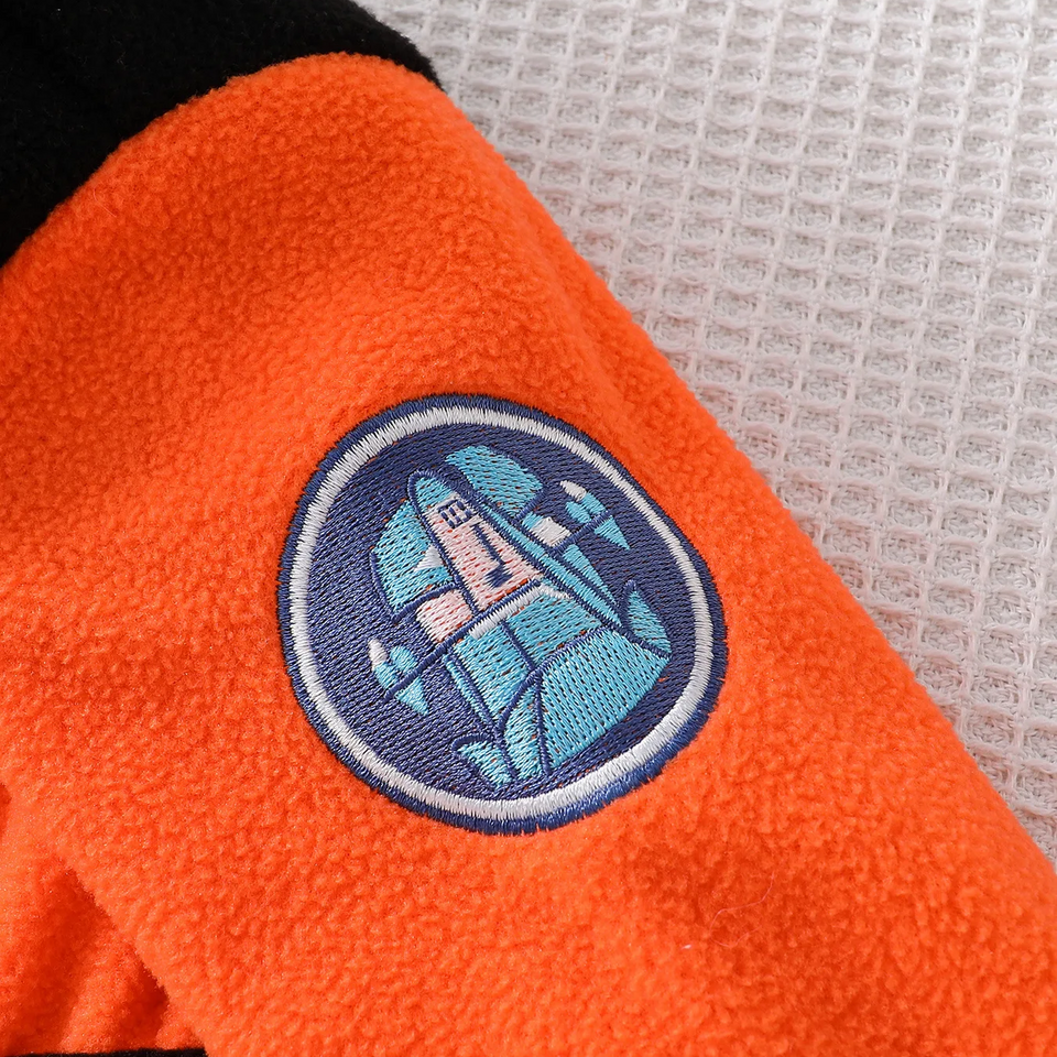 SpaceBuddy – Warm & Speels – Astronautenpak met Ruimteprint