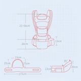 CozyCarry – Handig & Verstelbaar – 3-in-1 Kinder Draagzak