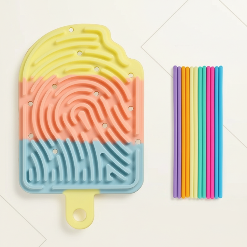 FidgetFrost – Speels & Zacht – Siliconen Busy Board