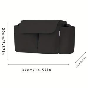 ToddlerOrganizer – Waterafstotend & Ruim – Kinderwagen Organizer met Flessenhouders