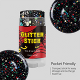 GlitterPop – Sprankelend & Feestelijk – Halloween Glitter Stick voor Gezicht, Haar en Lichaam