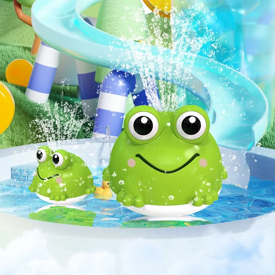 FrogSplash – Vrolijk & Interactief – Automatische Waterfontein