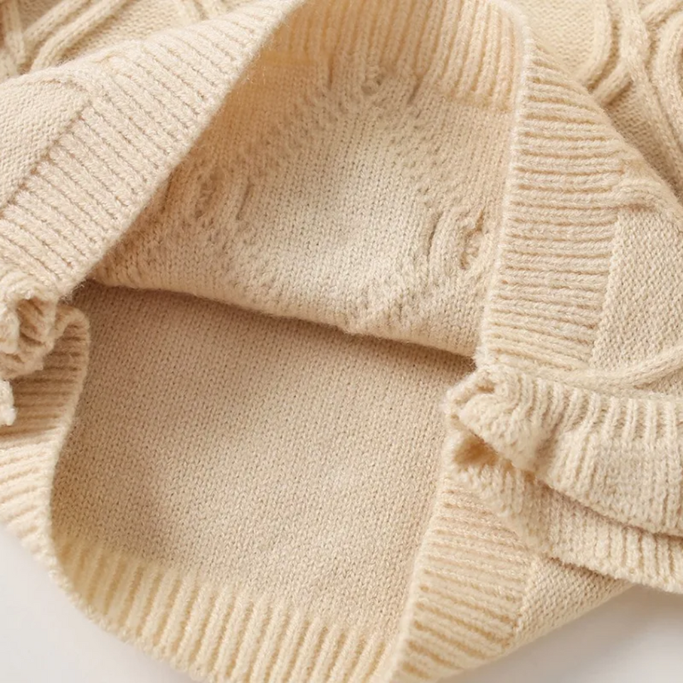 LittlePetal – Lief & Comfortabel – Mouwloos Meisjes Vestje met Bloemen