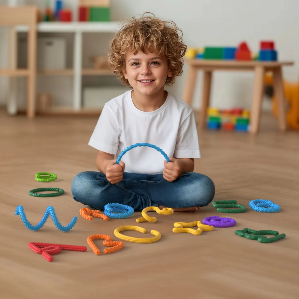 SensoryFlex – Rustgevend & Interactief – Sensorische Fidget Sticks