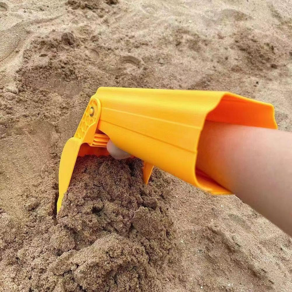 SandExcavator – Stoer & Leuk – Grijphand voor zand
