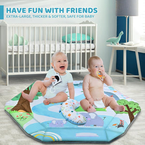SensoryHaven – 8-in-1 Groei & Spel – Baby Speelkleed