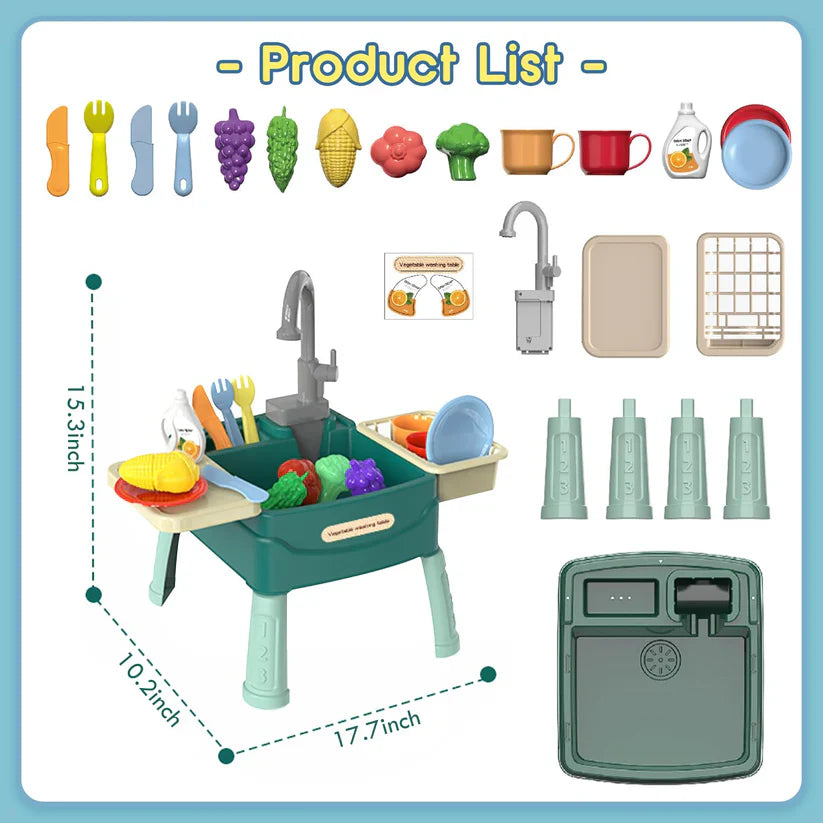 WaterWonder – Magisch Waterplezier – Speelkeuken met Kraan