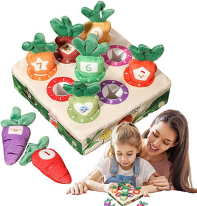 Carrot Soft Toy™ - Spelenderwijs leren - Wortelspeelgoed