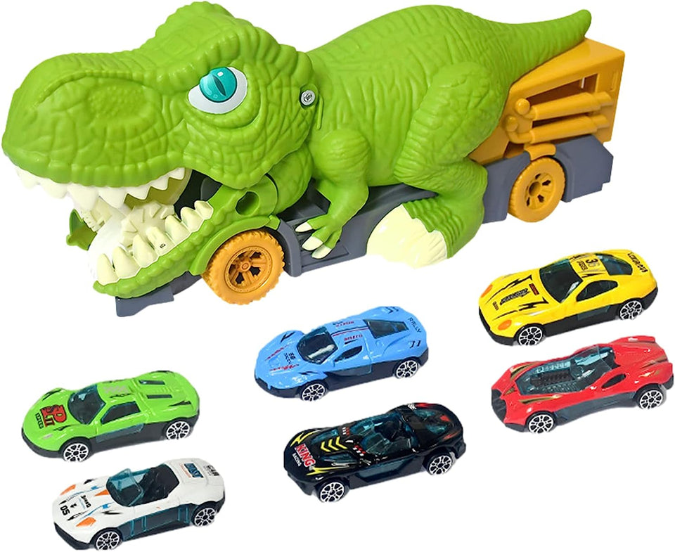 Dino Car Truck™ - Rijd de prehistorie in - Dinosaurus speelgoedauto