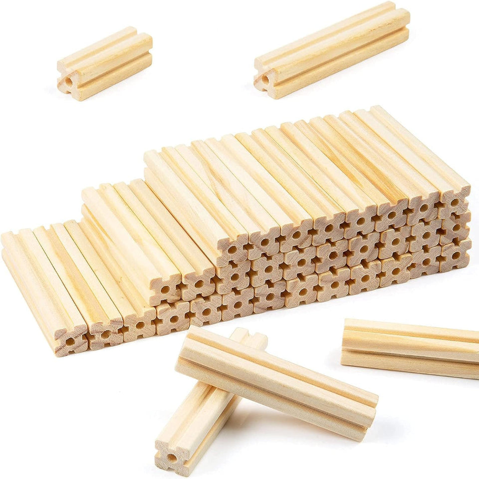 Woods – Duurzaam & Creatief – Houten Bouwset voor Kinderen