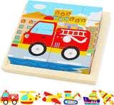 CubePuzzle – Leuk & Educatief – 3D Houten Blokken Puzzel