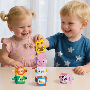 StackAnimals – Leuk & Educatief – Dieren Stapel Speelset