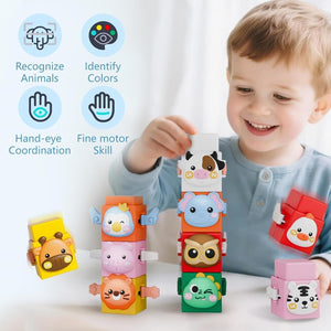 StackAnimals – Leuk & Educatief – Dieren Stapel Speelset
