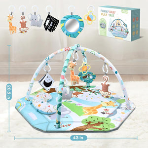 SensoryHaven – 8-in-1 Groei & Spel – Baby Speelkleed