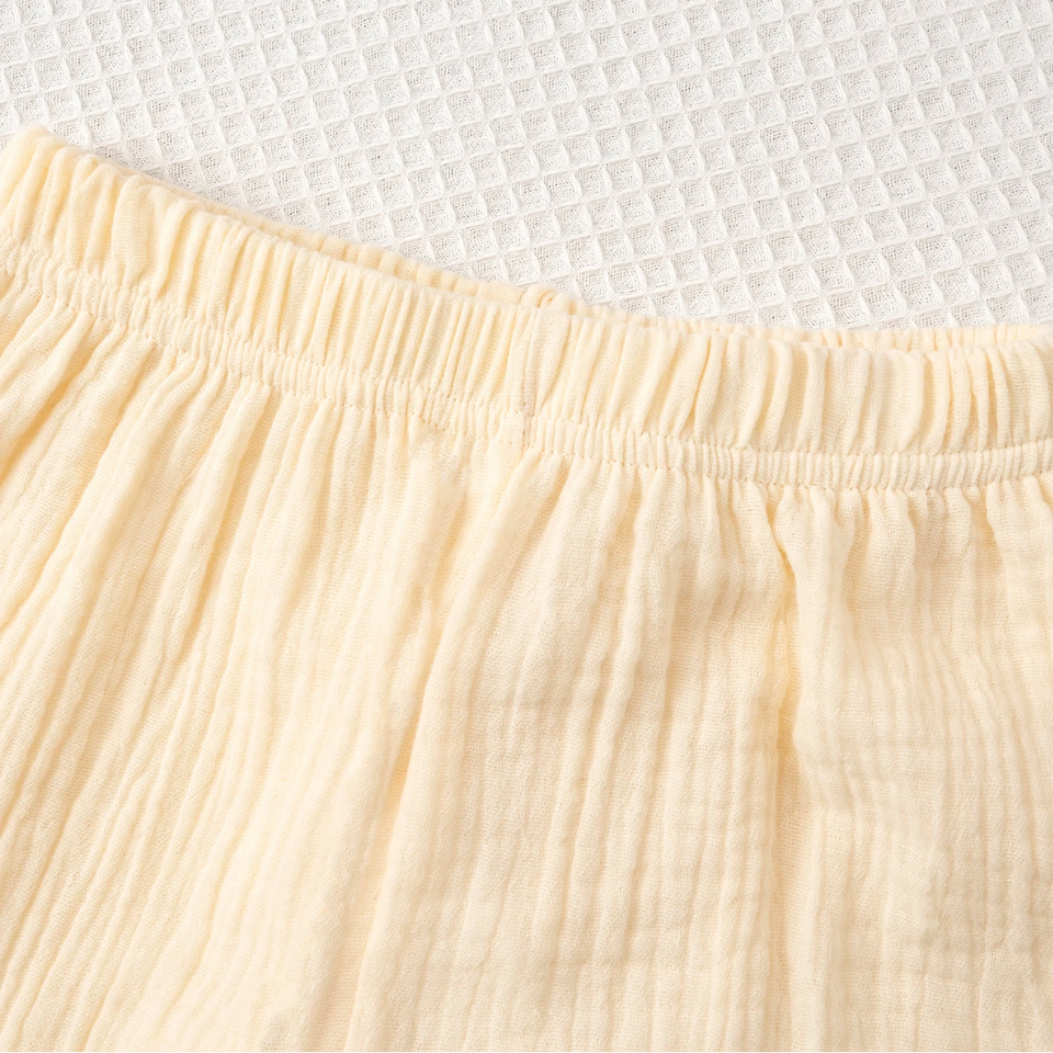 SoftCharm – Elegant & Comfortabel – Meisjes Set met Ruffle Top en Lange Broek