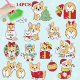 GemArt – Schattig & Glanzend – Diamant Painting Stickers