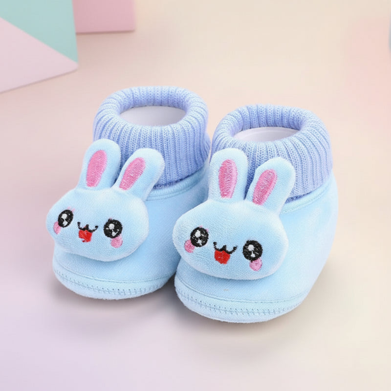 CuddleSteps – Warm en antislip – Dieren Baby Sloffen