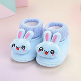 CuddleSteps – Warm en antislip – Dieren Baby Sloffen