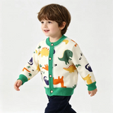 CozyCardi – Zacht & Warm – Gebreid Vestje met Leuke Prints